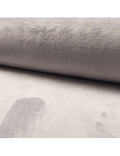 Cuddly plush fabric - Silver