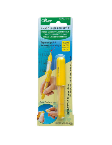 Chaco Liner Pen Chalk Marker by Clover - Yellow