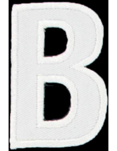 Iron-on patch letter B