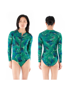 Zoé Long-Sleeve Zip-Up Shirt Pattern - Jalie 4013
