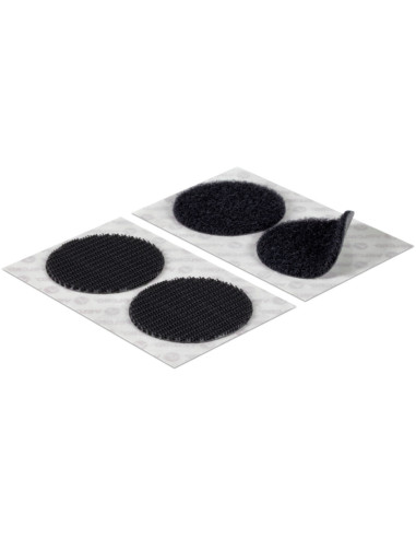 VELCRO® Brand Extreme Adhesive Hook and Loop Dots 45mm x 6 Black