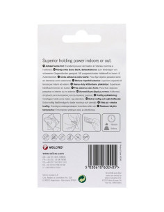 VELCRO® Brand Extreme Adhesive Hook and Loop Strips 50mm x 100mm x 2 White 2