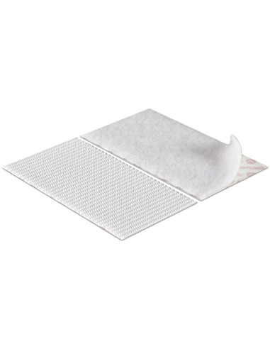 VELCRO® Brand Extreme Adhesive Hook and Loop Strips 50mm x 100mm x 2 White