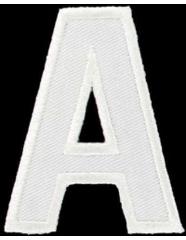 Iron-on patch letter A
