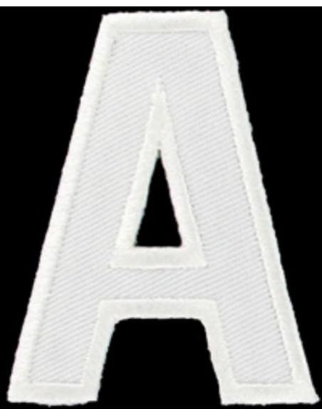 Iron-on patch letter A