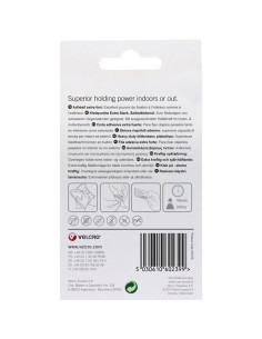 VELCRO® Brand Extreme Fasteners Adhesive Hook and Loop Strips 50mm x 100mm x 2 Black 2