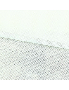 Canvas fabric for deck chair - White
