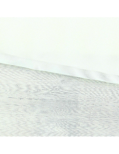 Canvas fabric for deck chair - White