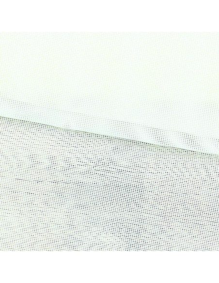 Canvas fabric for deck chair - White
