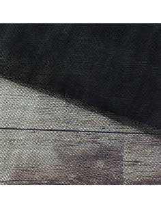 Roll-up mosquito net fabric - Black