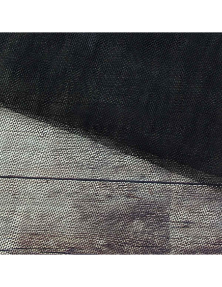 Roll-up mosquito net fabric - Black