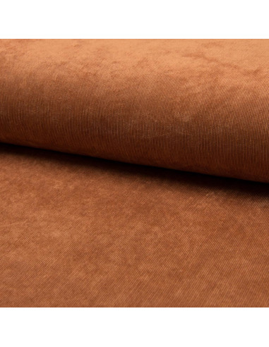 Corduroy fabric - Cognac