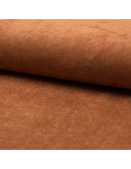 Corduroy fabric - Cognac