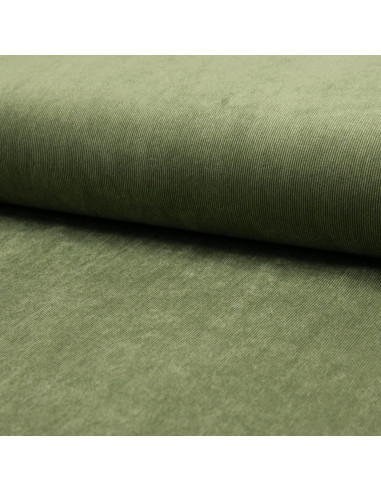 Corduroy fabric - Lime green