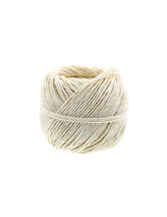 50-gram ball of string for stitching - White linen