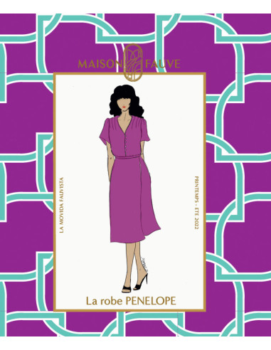 Penelope Dress Pattern - Maison Fauve