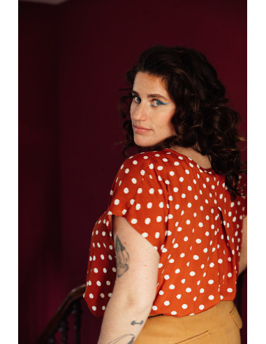 Top Marisa Pattern - Maison Fauve