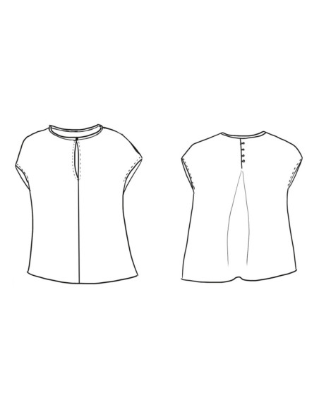 Top Marisa Pattern - Maison Fauve