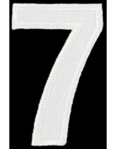 Iron-on patch number 7