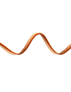 Velvet clothing piping - Rust