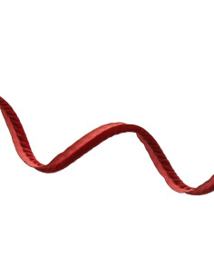 Velvet upholstery piping - Red