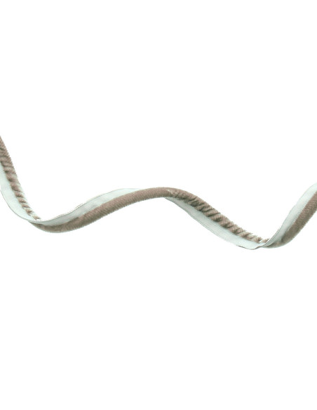 Velvet upholstery piping - Taupe