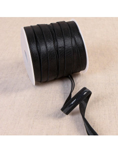 Satin anti-slip elastic - Black
