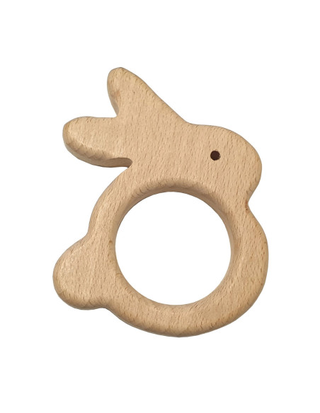 Wooden teething ring - Rabbit