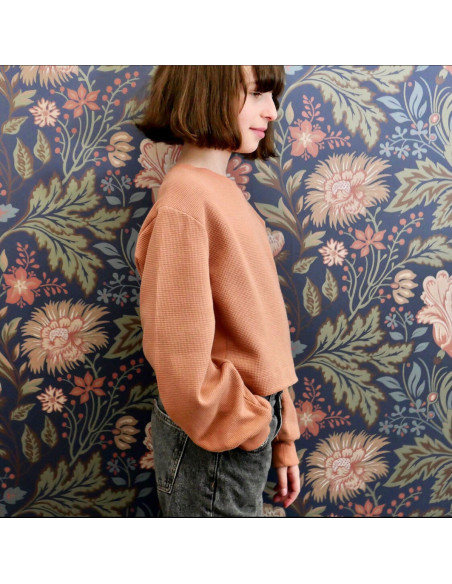 Vancouver Kids Short Sweatshirt Pattern - Ikatee