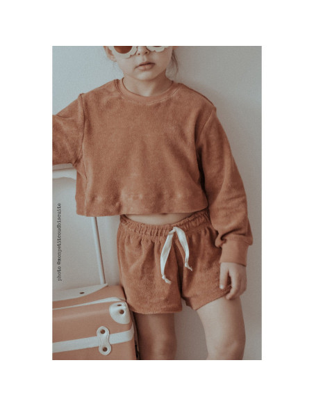Vancouver Kids Short Sweatshirt Pattern - Ikatee