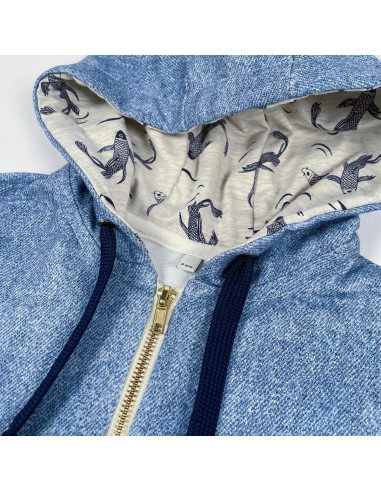 Vancouver Kids Short Sweatshirt Pattern - Ikatee