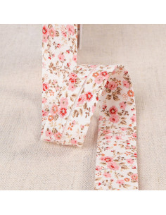 Organic flower bias - Fuchsia