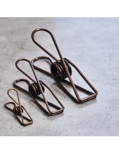 Metal clip box - Bronze