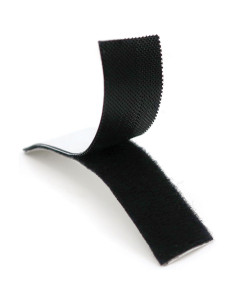 VELCRO® Brand Sleek & Thin adhesive for fabric 19mm x 60cm Black 2