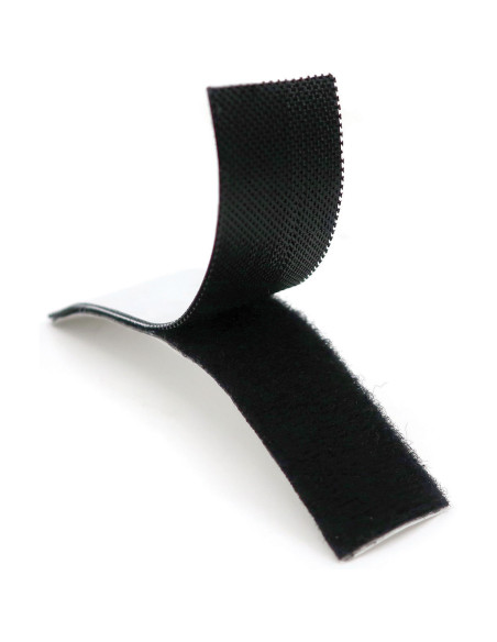 VELCRO® Brand Sleek & Thin adhesive for fabric 19mm x 60cm Black