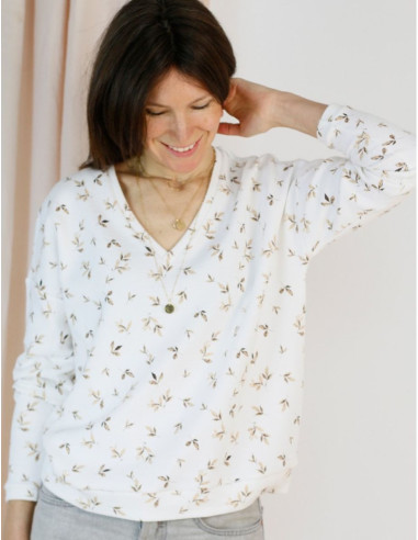 Horizon Sweatshirt, Sweater Pattern - Atelier Scämmit