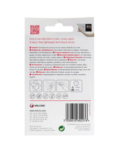 VELCRO® Brand self-adhesive hook and loop dots 16mm x 16mm white 2