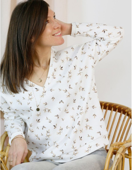 Horizon Sweatshirt, Sweater Pattern - Atelier Scämmit