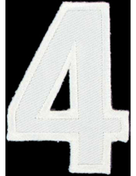 Iron-on patch number 4