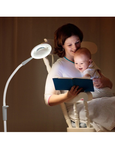 Daylight Magnificent Pro 3-in-1 Magnifying Lamp