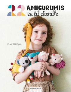 Book 22 amigurumi in chenille yarn