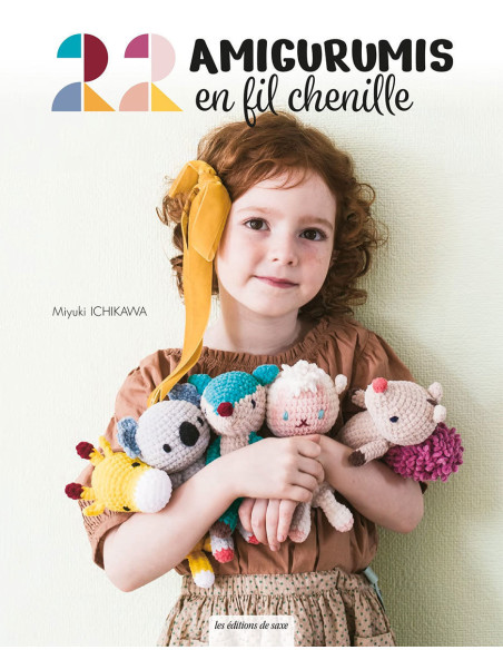 Book 22 amigurumi in chenille yarn