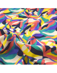 Viscose fabric Tamaris iris - Unique by Cousette 2