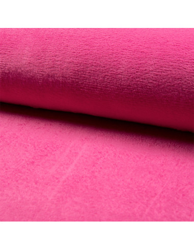 Cuddly plush fabric - Fuchsia