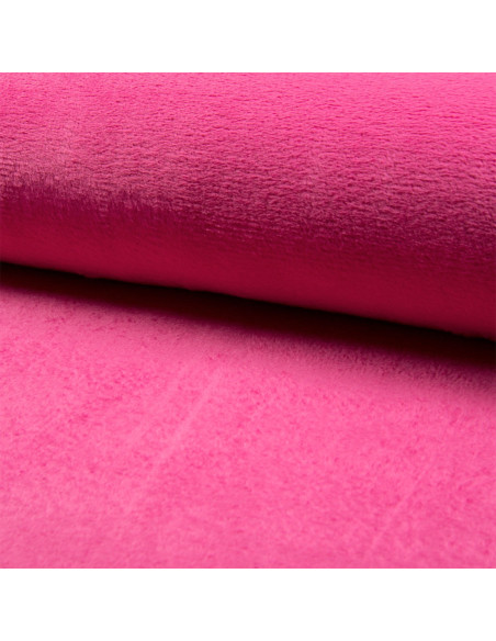 Cuddly plush fabric - Fuchsia