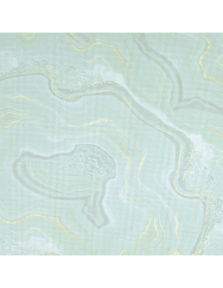 DMC Printed Aida 5.5 Fabric for Embroidery - Malachite