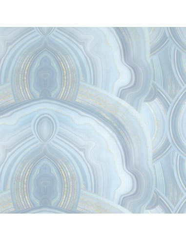 DMC 5.5 Aida fabric printed for embroidery - Blue Agate
