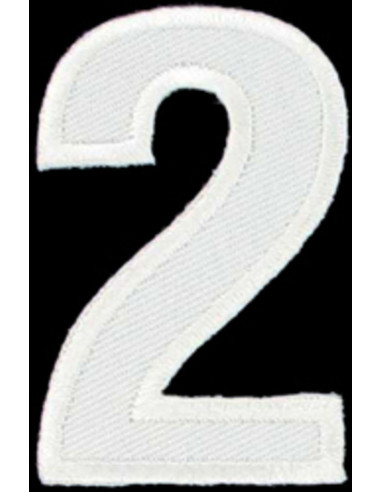 Iron-on patch number 2