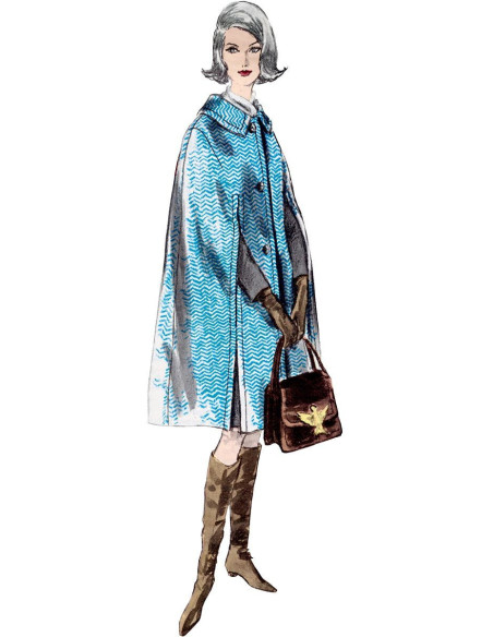Cape pattern - Vogue 1838