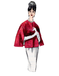 Cape pattern - Vogue 1838 2